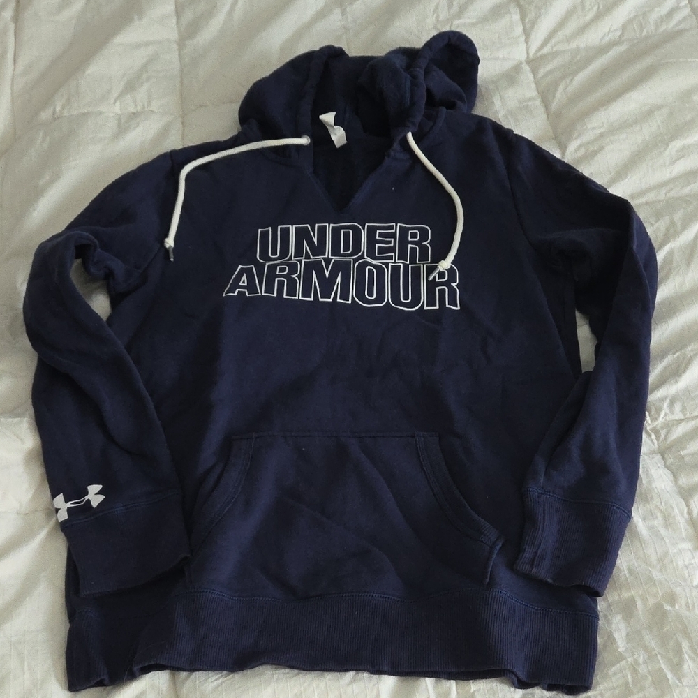 Under Armour Navy Blue Pullover Hoodie